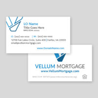 Vellum Custom Business Cards